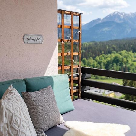 -Panorama-Bergblick- Dampfbad-Dusche Und Aussenbett Daire Flims Dış mekan fotoğraf