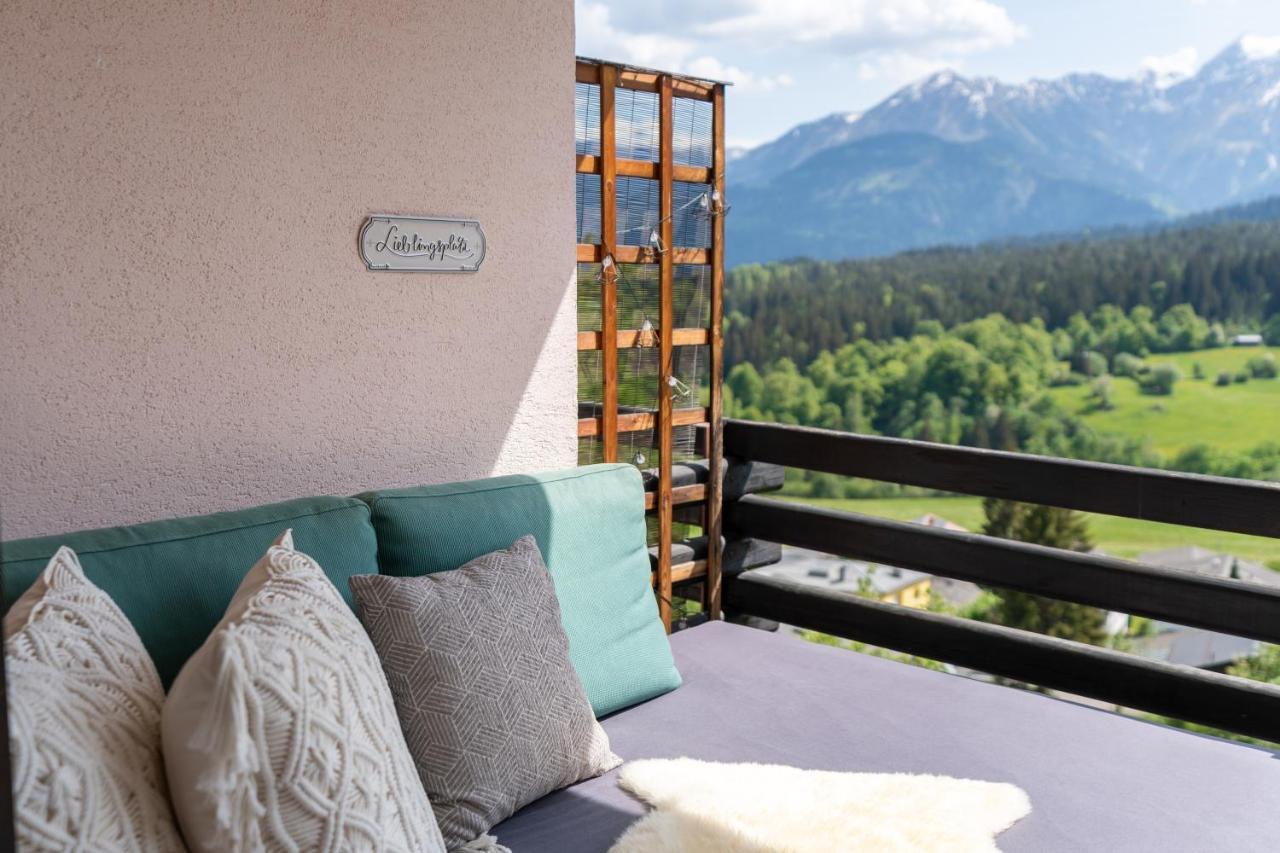 -Panorama-Bergblick- Dampfbad-Dusche Und Aussenbett Daire Flims Dış mekan fotoğraf